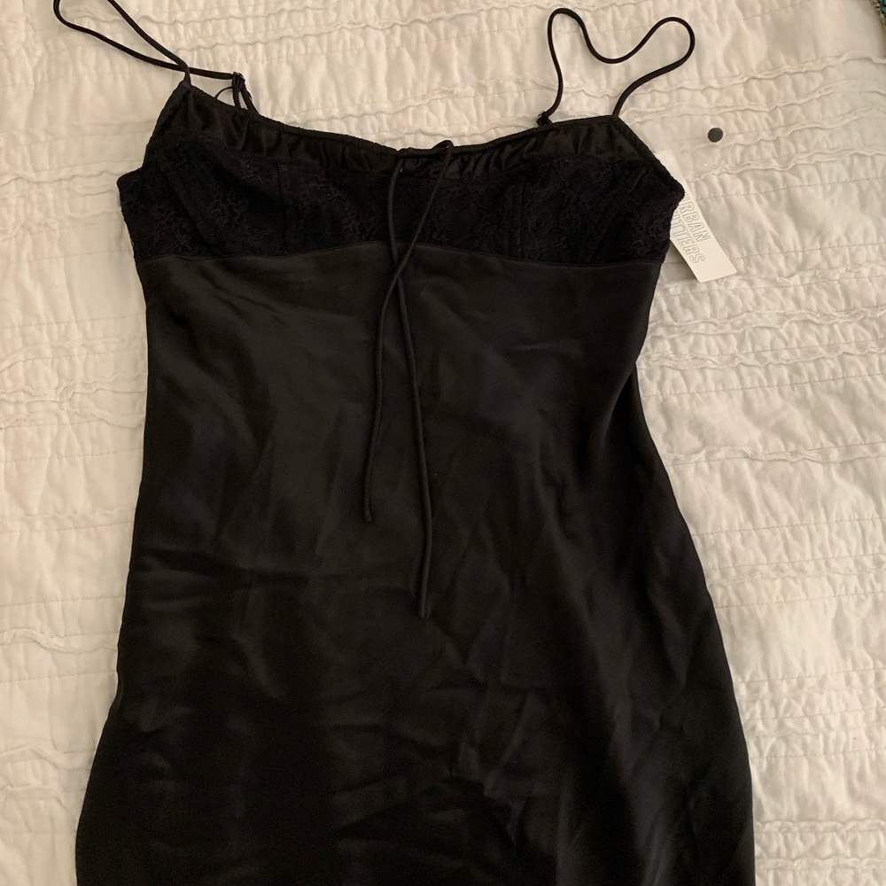 Cute satin dress